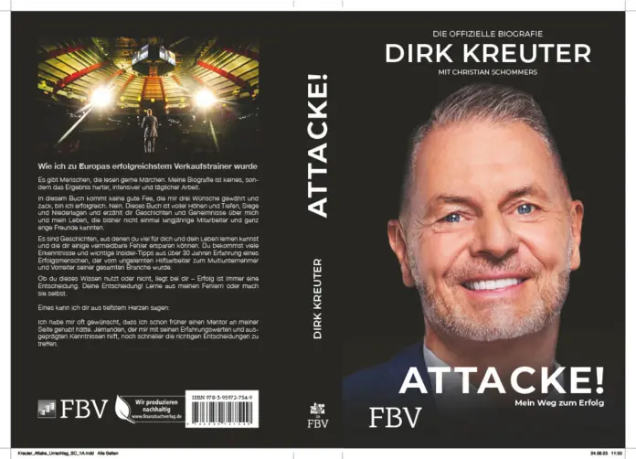 Cover von Dirk Kreuters Biografie Attacke