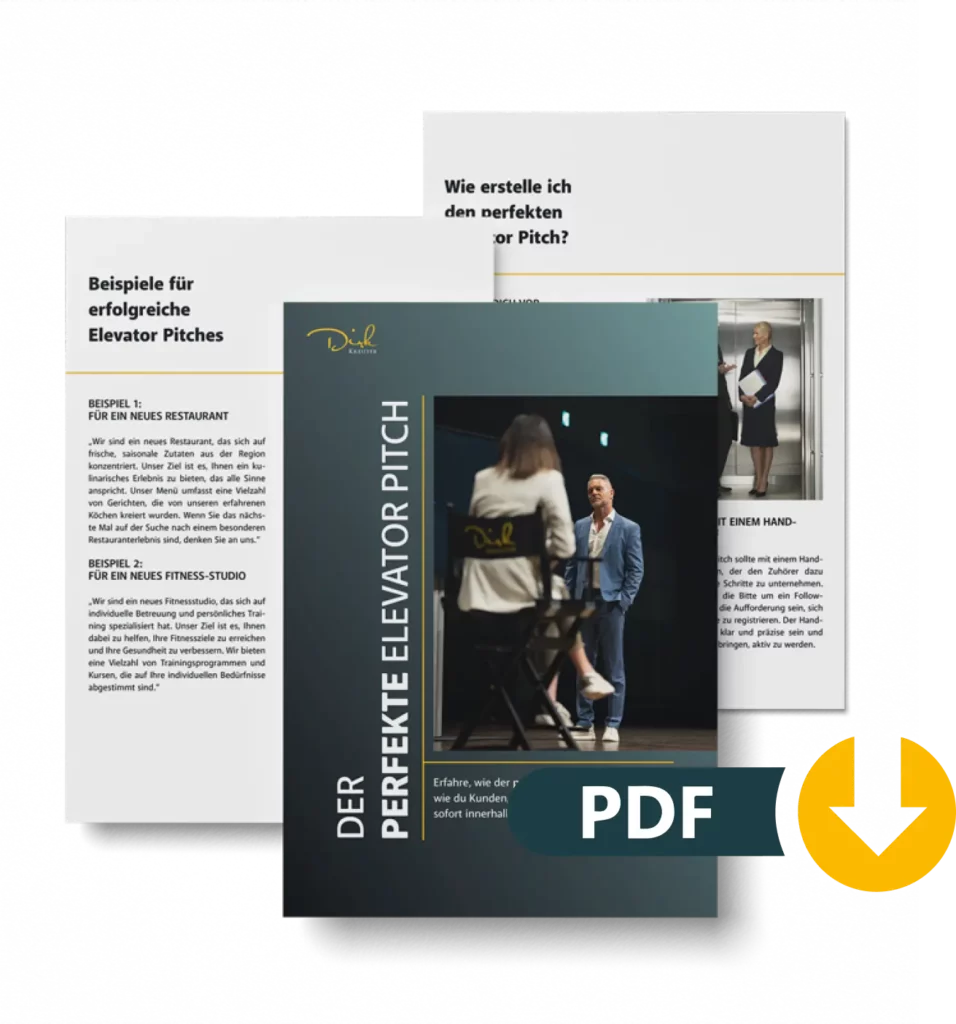 PDF 'Der Perfekte Elevator Pitch'